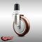 Service Caster 5 Inch 316SS Maroon Polyurethane Wheel Swivel 1-7/8 Inch Expanding Stem Caster SCC-SS316EX20S514-PPUB-MRN-178 - alternate 1